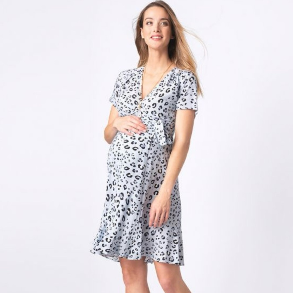 SERAPHINE maternity wrap dress